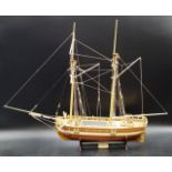 Model of the Colonial schooner Port Jackson 1803