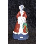 Wiener Werkstatte Austrian pottery lady figurine