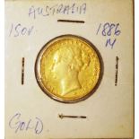 Melbourne Mint 1886 Gold Sovereign