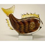 Murano glass fish