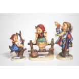 Three various Hummel German figurines