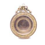 Antique 9ct rose gold cased locket