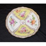 Meissen hand painted plate