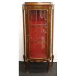 French Louis XV style vitrine display cabinet