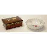 Carlton Ware hand painted lidded box