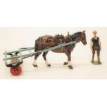 Britain's ' Horse Roller' vintage lead model