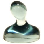 E. Nason Cenedese Murano art glass bust