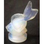 Sabina French opalescent art glass fish figurine