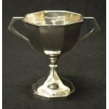 Indian sterling silver trophy cup