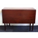 Georgian mahogany dropside table