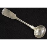 Scottish Provincial sterling silver mustard spoon