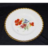 Good hand painted Minton display plate