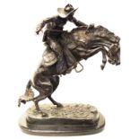 Frederick Remington 1861-1909 bronze sculpture