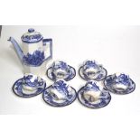 Thirteen piece Royal Doulton "Norfolk" set coffee