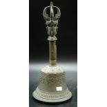 Vintage Tibetan brass Vajra (bell)