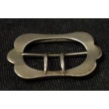 Vintage sterling silver miniature buckle