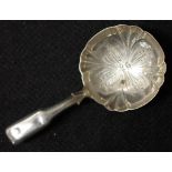 Sterling silver caddy spoon