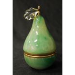 Italian green alabaster pin cushion