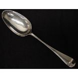 Georgian sterling silver soup spoon