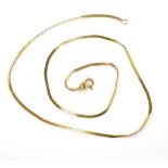 14ct yellow gold chain necklace