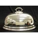 Silver plated meat / food cover