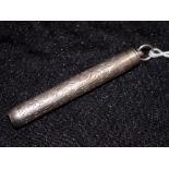 Vintage sterling silver drop pencil holder