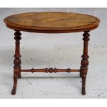 Victorian walnut table
