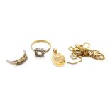 Gold jewellery for parts or scrap
