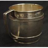 George III sterling silver children's mug