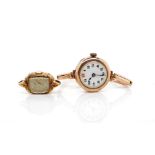 Two 9ct gold watches for restoration