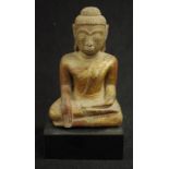 Good early carved stone Buddha figure