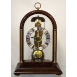 German Hermle skeleton clock
