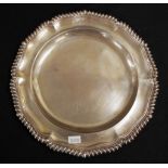 George III Garrards sterling silver plate