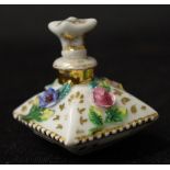 Victorian Meissen miniature scent bottle