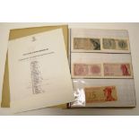 One album of World banknotes