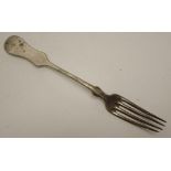 Austro Hungarian silver fork