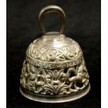 Early silver plate Apostle's Bell