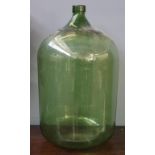 Large glass carboy bottle