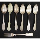 Collection Austro-Hungarian silver cutlery