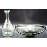 Holmgaard 'Viking' glass carafe