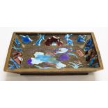 Chinese enamel pin dish