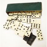 Vintage set English dominos