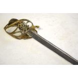 English George IV military parade sword