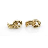 9ct yellow gold stud earrings