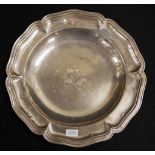 German 18th century silver plate