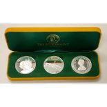 Australian 1988 Stokes Mint 3 medallion set