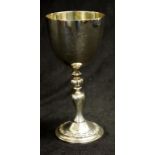 Royal Anniversary sterling silver goblet