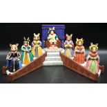 Royal Doulton Bunnykins Henry VIII Tudor group