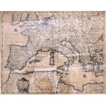 18th C: Mediterranean map