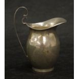 Victorian sterling silver cream jug